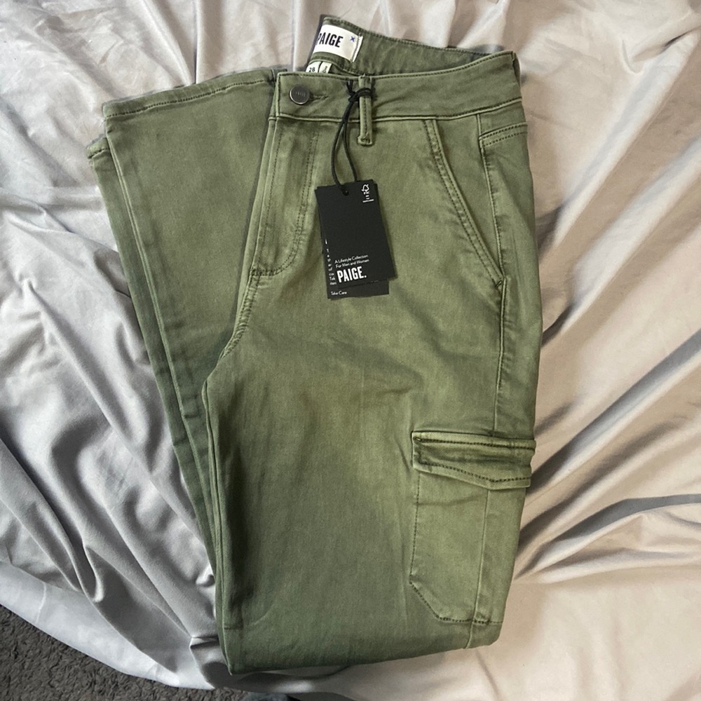 Army green Paige pants